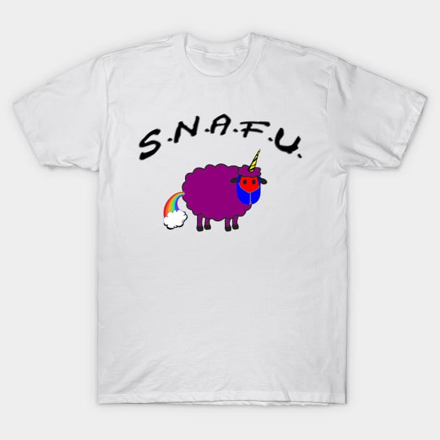 Snafu T-Shirt by Petemoyes